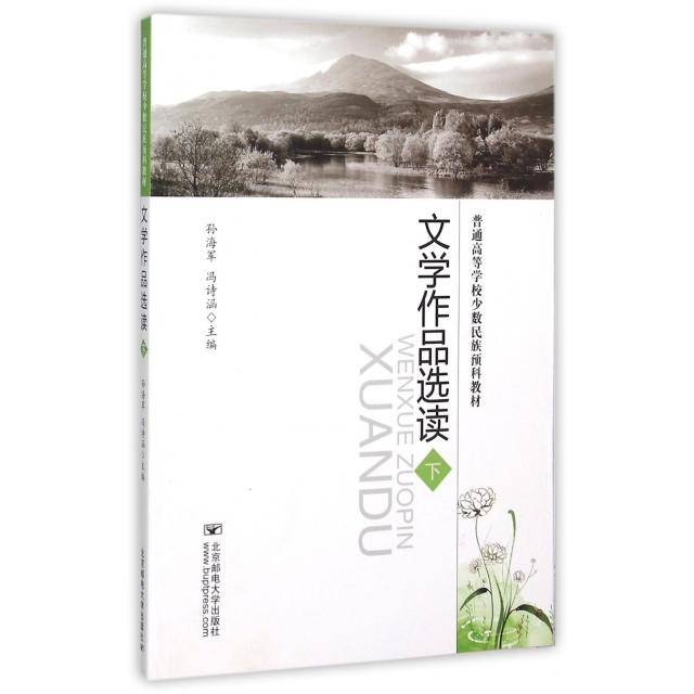 正版文学作品选读(下普通高等学校少数民族预科教材)