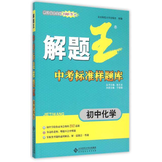 正版初中化学/解题王中考标准样题库