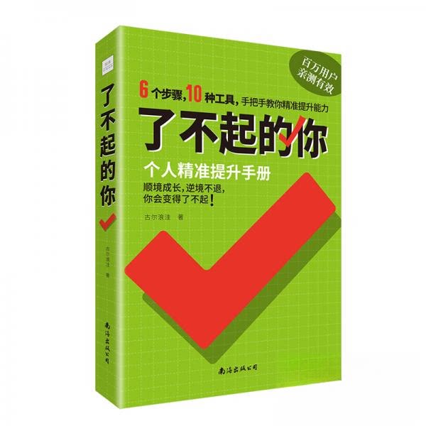 正版了不起的你：个人精准提升手册