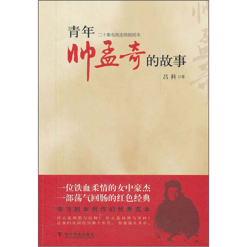 正版青年帅孟奇的故事：二十集电视连续剧剧本