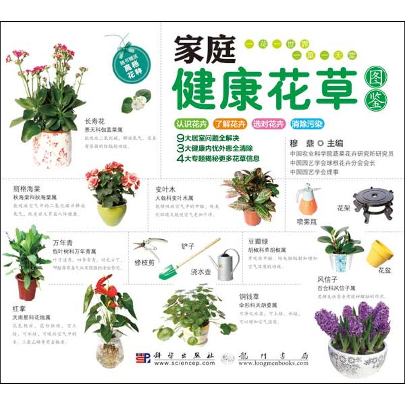 正版家庭健康花草图鉴