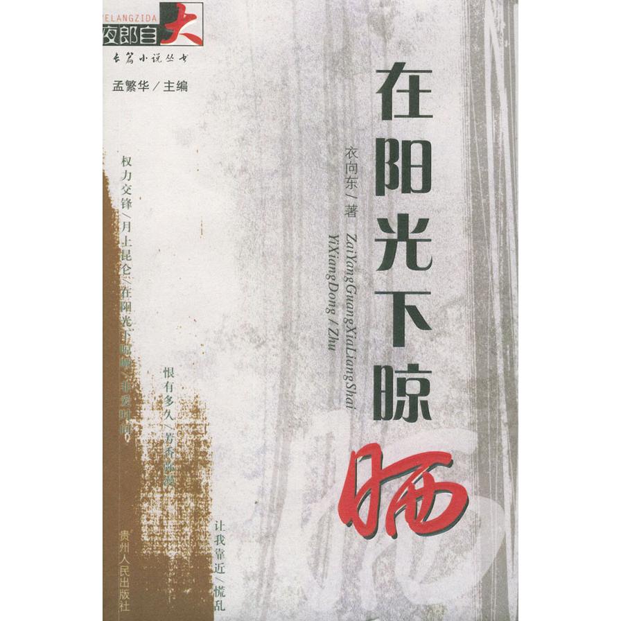 正版在阳光下晾晒——夜郎自大长篇小说丛书