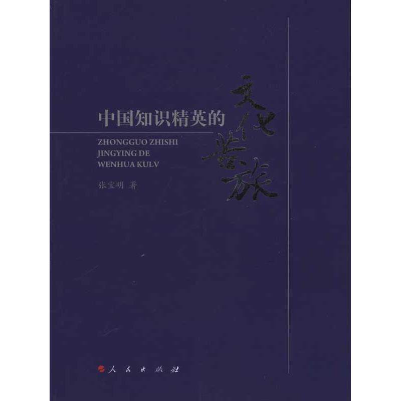 正版中国知识精英的文化苦旅