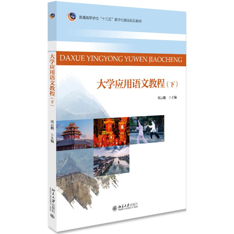 正版大学应用语文教程(下)/周云鹏