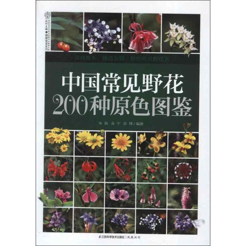 正版中国常见野花200种原色图鉴