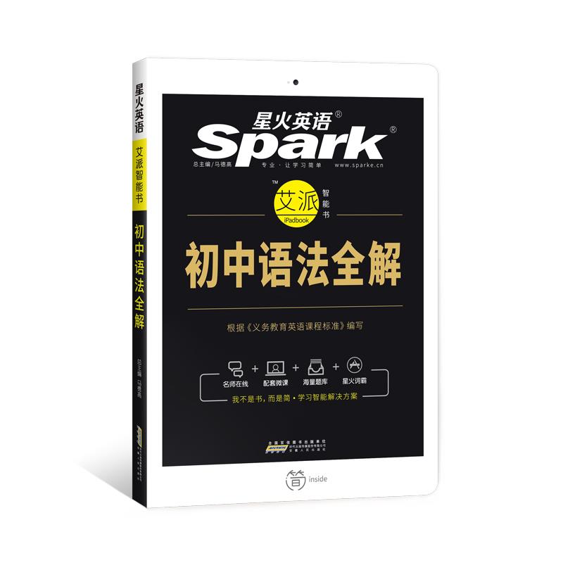 正版星火英语初中语法全解2019年 中考英语语法全解中考语法复习辅导大全图解考点