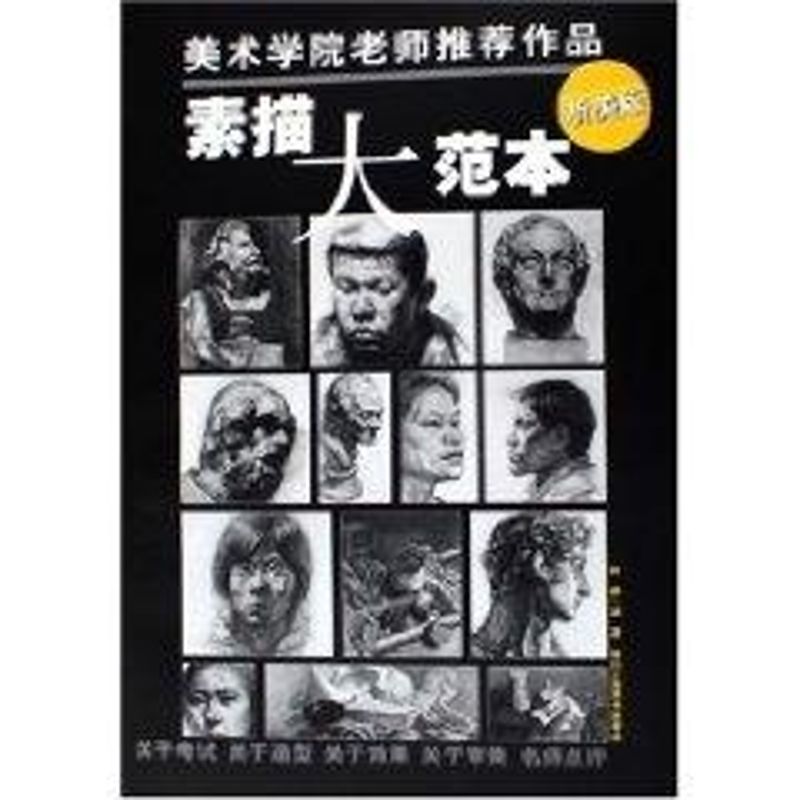 正版素描大范本/美术学院老师作品