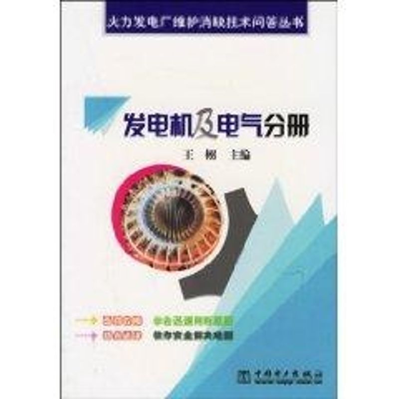 正版发电机及电气分册//火力发电厂维护消缺技术问答丛书