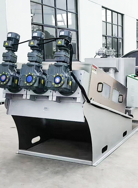 新款DL101型叠螺脱水机全自动叠螺式污泥浓缩一体设备叠螺污包邮