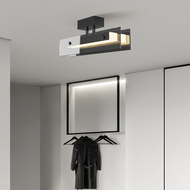 意式极简走廊过道玄关阳台玻璃灯