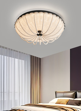 卧室灯吸顶灯2026新款现代简约轻奢高级感房间主灯具浪漫氛围感灯