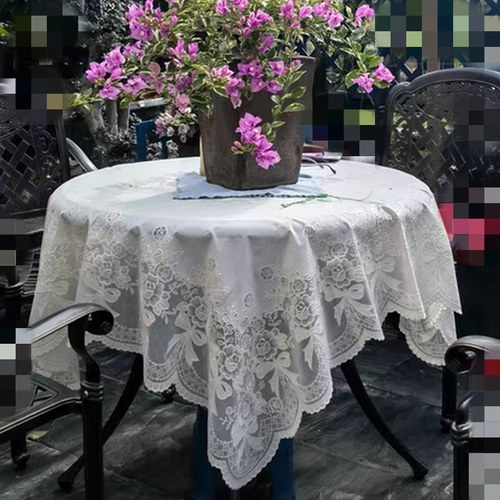 防水防晒户外桌布庭院田园氛围感