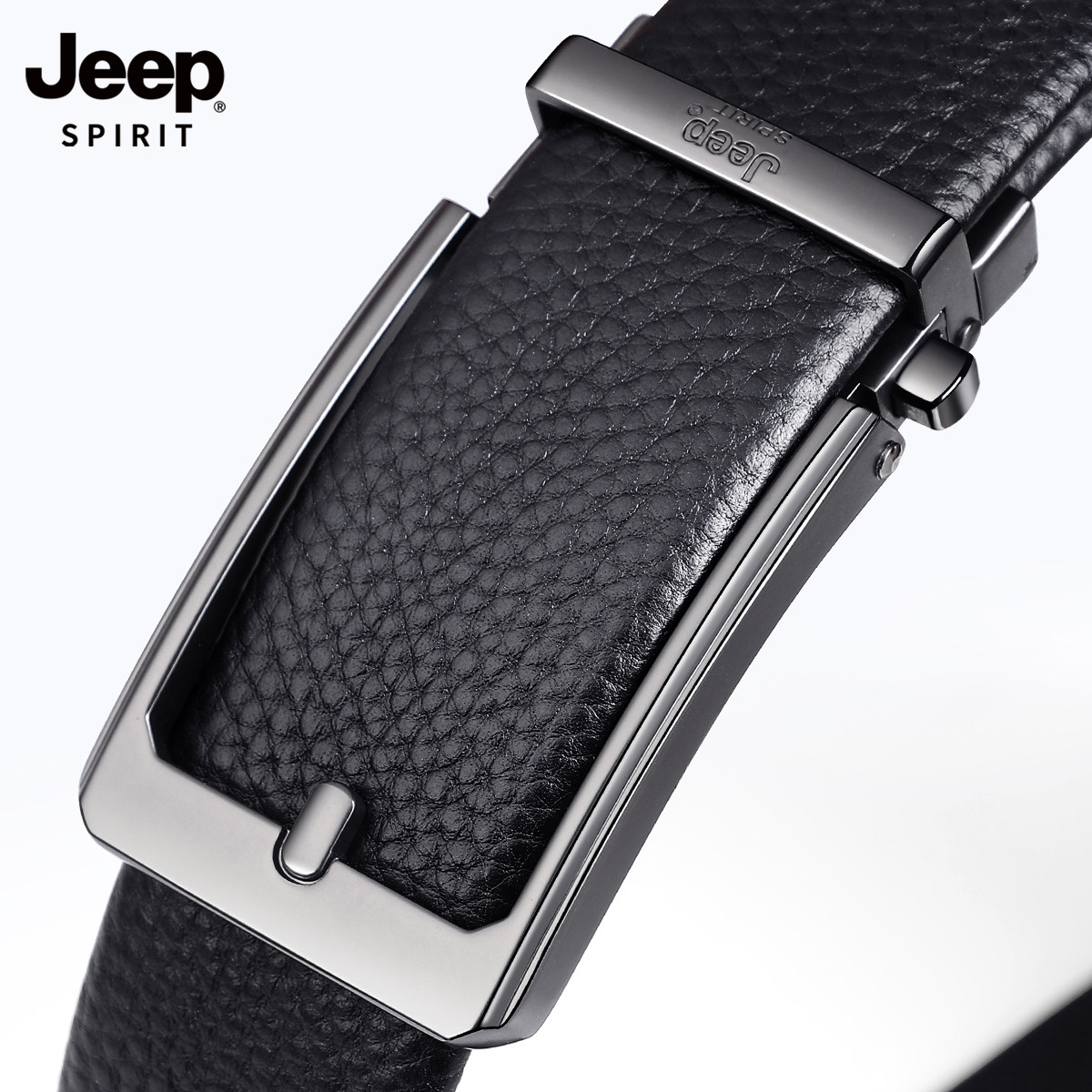 Jeep皮带男2026新款真皮腰带仿针扣自动扣头层牛皮裤带潮年轻人,服饰配件/皮带/帽子/围巾,腰带/皮带/腰链,淘宝优惠券,粉丝福利购,淘宝优惠卷