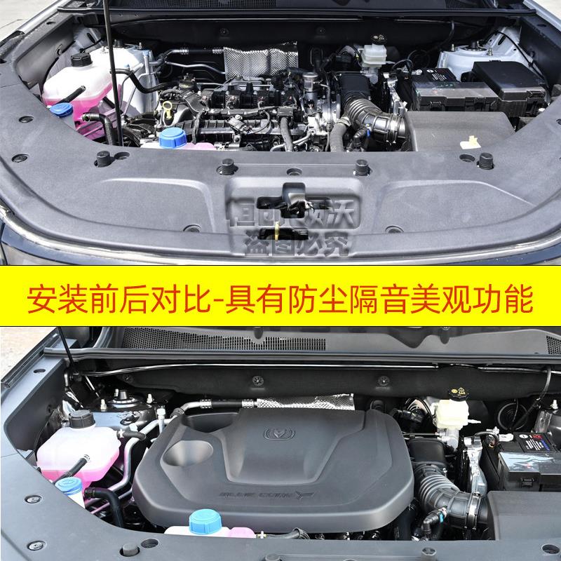 适配二代长安cs75PLUS发动机上装饰盖发动机防尘罩护板机舱装饰板