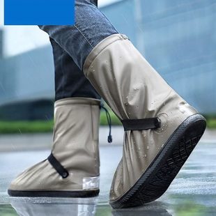 雨天靴鞋 硅胶户外雨鞋 防雨旅游 套PVC筒鞋 套 套防水防滑套