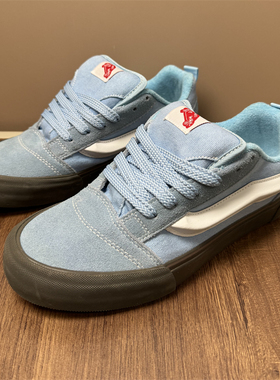 运动休闲低帮海军蓝胖胖面包鞋knuskool百搭男女休闲板鞋运动鞋