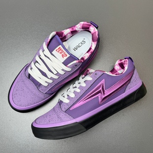 Visecoo Concepts联名男女休闲板低帮鞋紫龙虾胖胖面包鞋闪电鞋