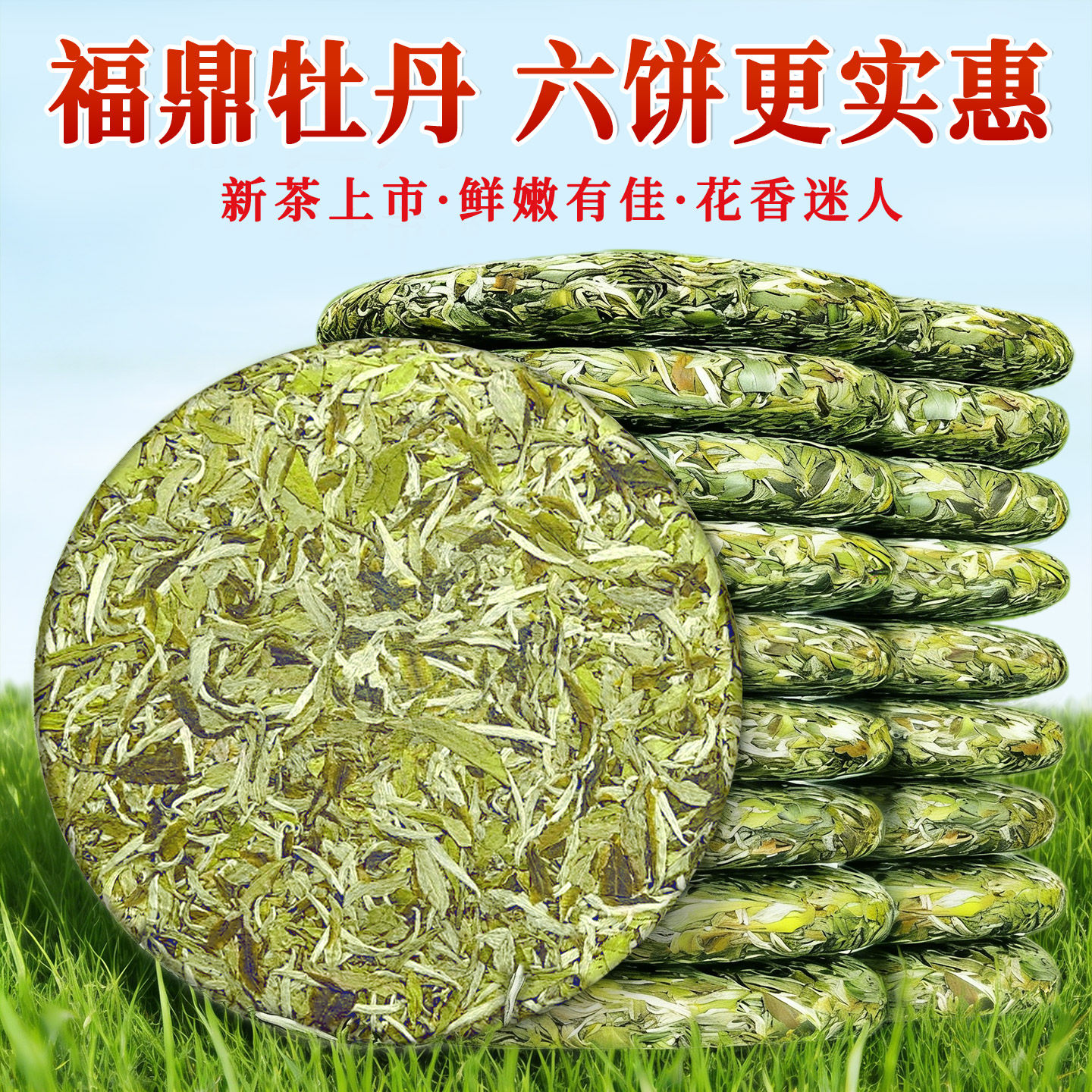 头春采摘新茶福鼎白牡丹荒野白茶2026明前茶饼茶叶收藏囤茶自己喝