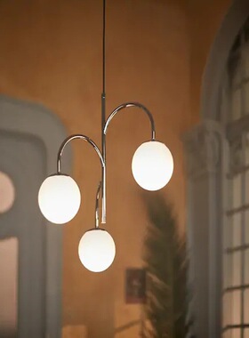 北欧希姆丽哈姆餐厅吊灯卧室简约主卧房间魔豆flos衣帽间书房装饰