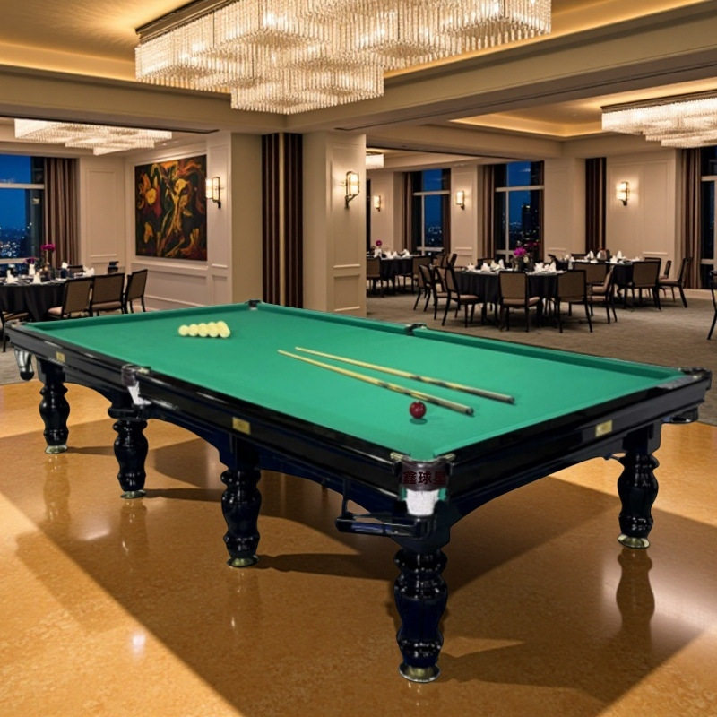 俄式台球桌标准成人俄式桌球台家用斯诺克台球美式台球桌台球案子