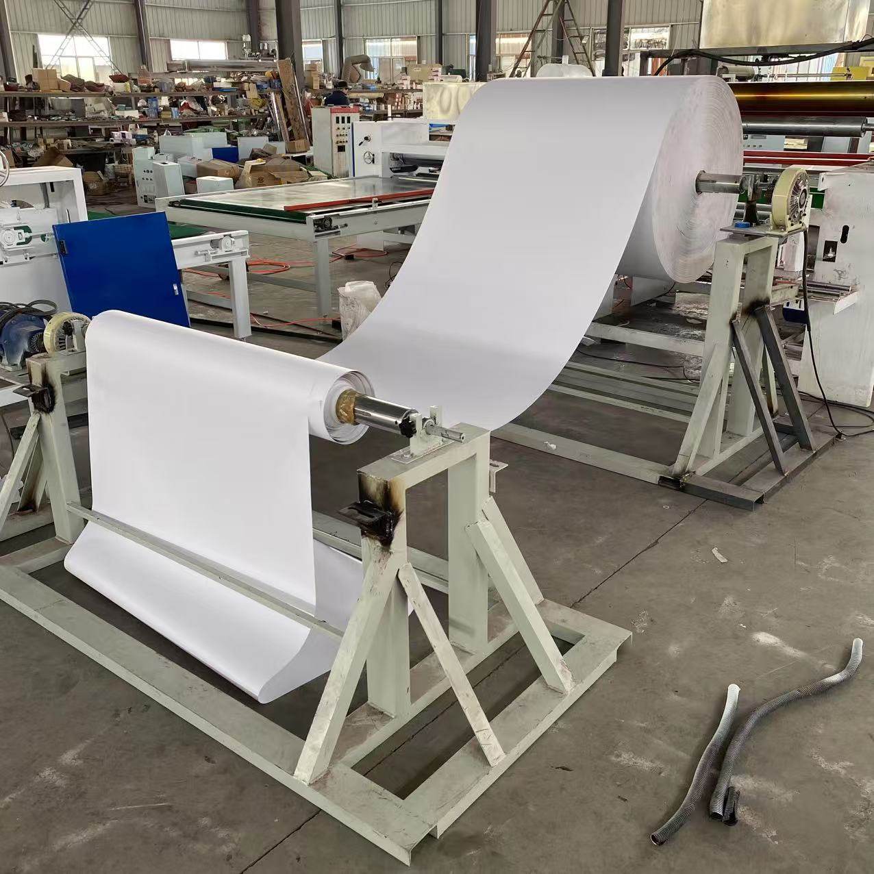 无纺布预浸涂布机 玻璃纤维网格布涂胶复合机 布料卷对卷贴面机