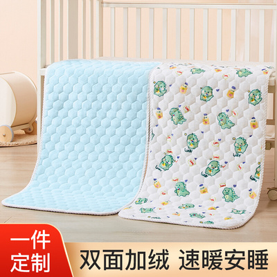 婴儿床垫褥子秋冬软垫儿童幼儿园床褥垫子新生宝宝拼接床专用睡垫