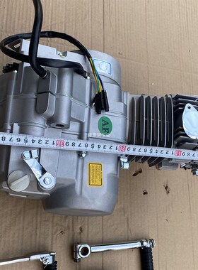 YX银翔140ccm油冷发动机 越野摩托车改装汽油机脚启动发动机配件