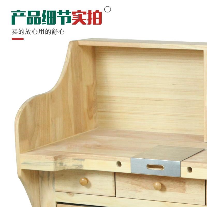 实木金工桌打金工作台金银首饰加工桌子G打磨执模台DIY微镶功夫台