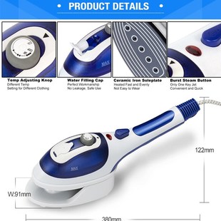 烫机挂蒸b汽熨斗手持可携式 held steamer iron 旅行家用小型hand