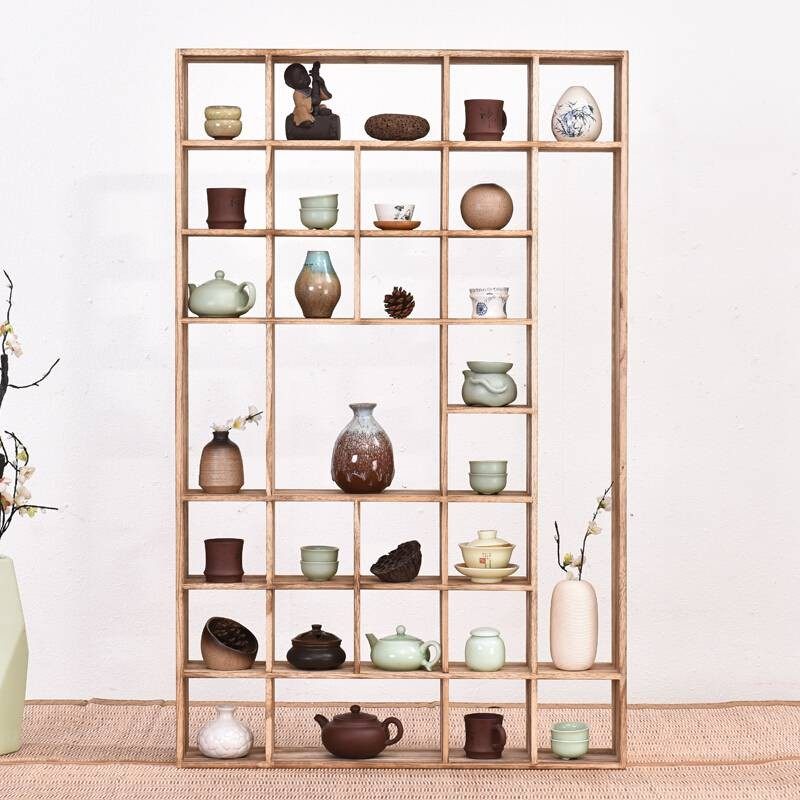 实木茶杯架多宝阁收纳展示架博古架置物架L挂墙紫砂茶壶茶具柜壁,商业/办公家具,展示柜/陈列柜/展示架/货柜,淘宝优惠券,粉丝福利购,淘宝优惠卷