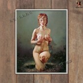 世界名画 克劳莉丝 希d腊神话鲜花女神芙罗拉油画ferri Chloris