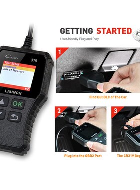 CreaderCR319OBD2Scanner在P线升级汽车故障检测仪