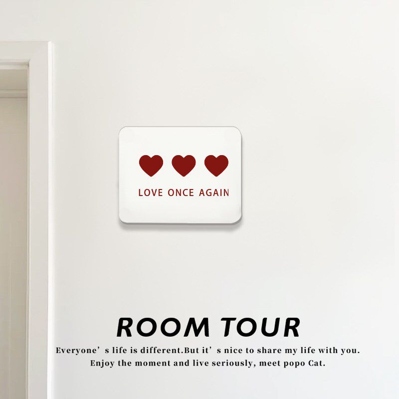 烟火爱心电表箱盒遮挡神器创意弱电箱盖板电闸箱配电箱装饰画X 画,家居饰品,电表箱装饰画,淘宝优惠券,粉丝福利购,淘宝优惠卷