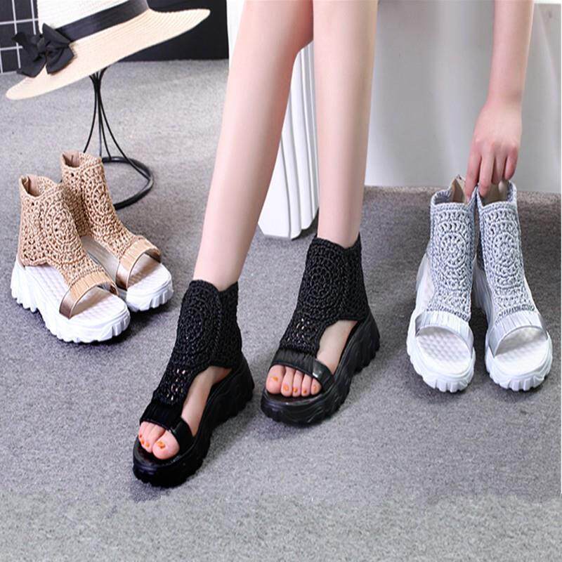shoeswomen针织毛线聚氨
