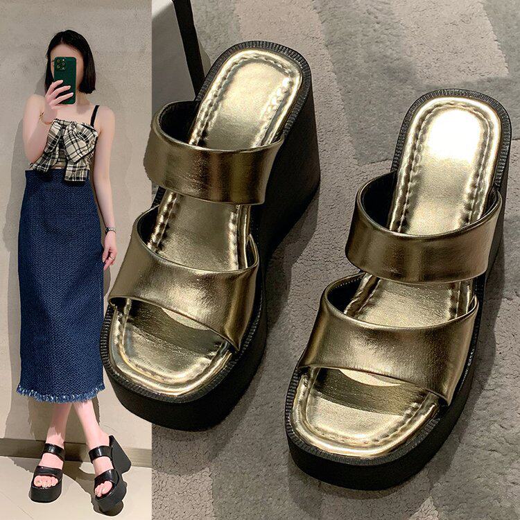 shoeswomen坡跟松糕厚底