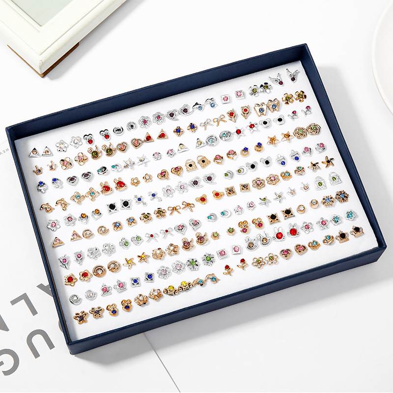 Earring stud set female earrings cartoon creative earring