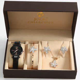 Watch Set Women Luxury Bracelet necklace gift for girlfriend