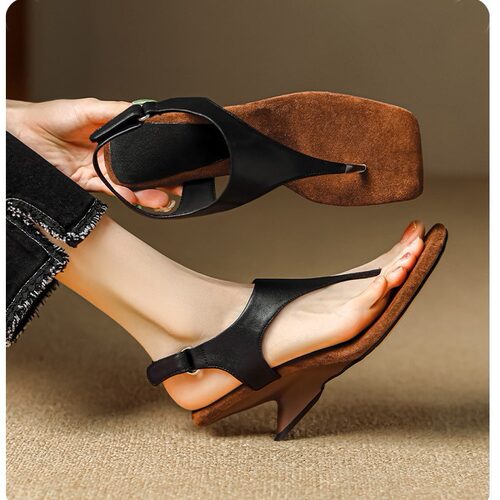 shoeswomen法式复古T带