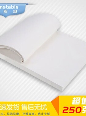 稳斯坦WST3g00白色彩色无尘打印纸洁净纸净化打印纸A4白色1包/25