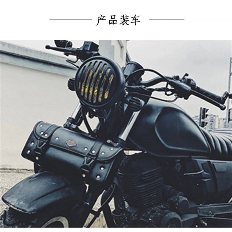 CG125摩托车改装复古大灯阑珊复古尾灯GN125复古转向Y灯摩托车配