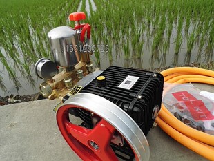 60三缸柱塞泵机动喷雾器打药机洗D车泵/清洗机高压水泵泵头总成