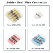 Waterproof&Seal Shrinkable Terminators 150PCSc Insulated Cab