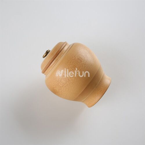 防摔竹子宠物骨灰m罐纪念猫咪小狗火化寿盒葫芦形密封防潮安乐窝