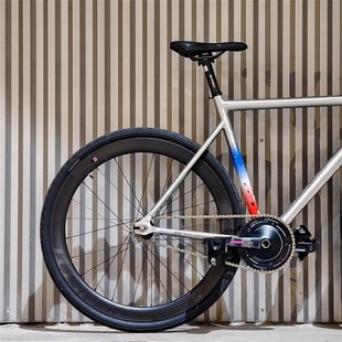 S50死飞单速固齿场地车碳纤维轮组超轻量化车 jBenetti CYCLE