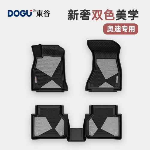 奥迪TPE双色注塑汽车脚垫