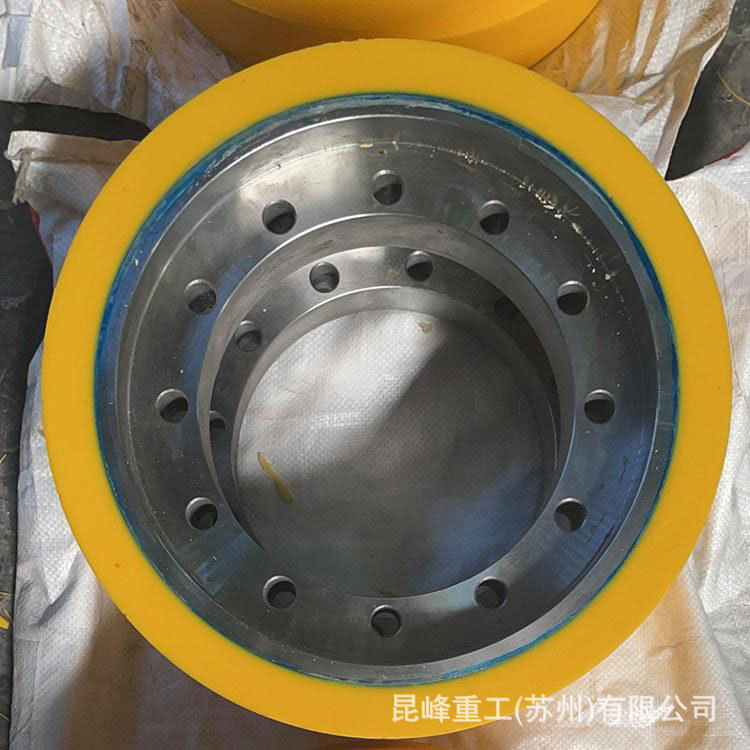 煤炭开采矿用单轨吊驱动轮总成350*100型号整轮包邮