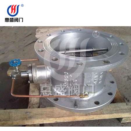 直销HH49X/HH48X/HH46X蝶式缓闭消声止回阀 不锈钢水利控制阀