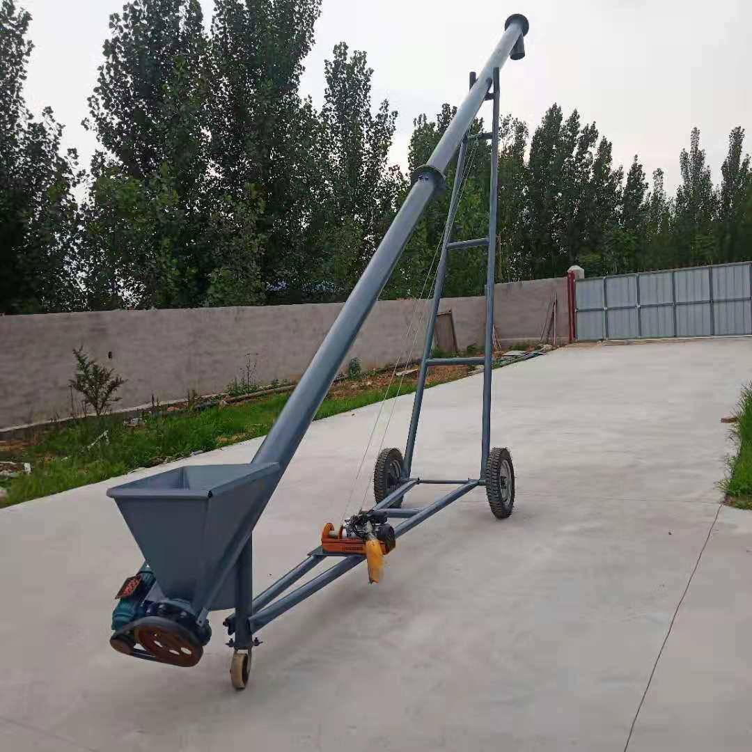 螺旋输送机绞龙219管式输送泵干粉螺杆提升机大蛟龙现货