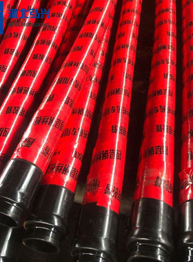 四层内胶加厚胶管 DN125B*3000双头加强级软管