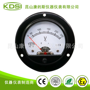 KDSI指针式交流电压表BO-65 AC250V 圆形开孔电压测量显示仪表